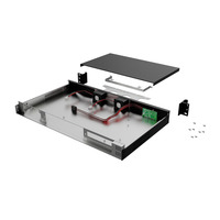 Fabrication de tôle 19 pouces 1U Atx Server Case Fabricants Custom Industrial Control 1U Rack Mount Chassis Enclosure