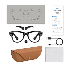 <span class=keywords><strong>Gafas</strong></span> Inteligentes M02x <span class=keywords><strong>Pro</strong></span> Max con Cámara <span class=keywords><strong>de</strong></span> 8MP, Antivibración, WIFI, IA, Asistente <span class=keywords><strong>de</strong></span> Voz con ChatGPT, Traducción <span class=keywords><strong>de</strong></span> Imágenes, Dropshipping - Product Image 4