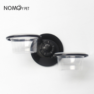 Nomoypet ชามใส่อาหารพร้อมตัวดูดพลาสติก ABS แบบแขวนคู่รูปสัตว์เลื้อยคลาน - Product Image 6