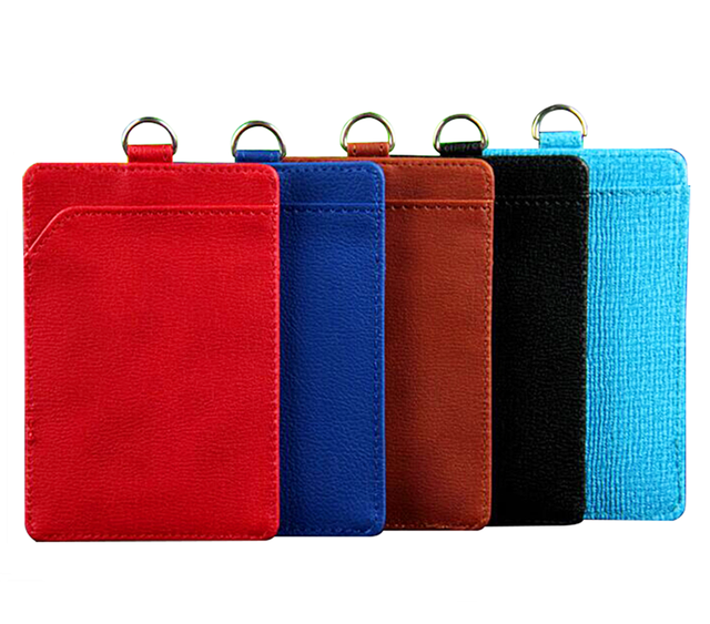 Hot Selling Custom Solid Colorful ID Card Holder Personal Badge Holder Custom