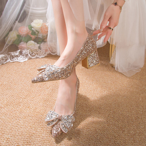 Zapatos de Tacón Cuadrado para Mujer, de Alta Calidad, Nuevos, a Precio de Fábrica, para Fiestas y Bodas - Product Image 5