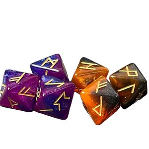 Due colori resina 12 lati divinazione astrologica dadi tarocchi artefatto <span class=keywords><strong>oroscopo</strong></span> per la divinazione e la previsione - Product Image 1