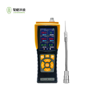 Detector de Gas Portátil Multigas LEL H2S CO O2 con Bomba de Succión y Difusión, Detector de Gas OEM para GLP y Metano