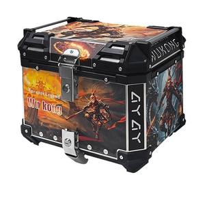 Baúl Trasero para Motocicleta <span class=keywords><strong>de</strong></span> Aleación <span class=keywords><strong>de</strong></span> Aluminio CNC, Asequible, 45L/55L/65L, Caja <span class=keywords><strong>de</strong></span> Almacenamiento, Maleta Superior para Scooter, Caja <span class=keywords><strong>de</strong></span> Equipaje - Product Image 1