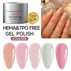 New OEM Wholesale Hema Free Builder UV Gel Free Sample 50g Hema Free <b>Nail</b> <b>Extension</b> Long Lating Builder Hard Gel for <b>Nail</b> Salon - Product Image 1