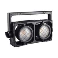 Projecteur LED extérieur très léger 2x300W RGBW + Blanc Chaud IP65 Contrôle DMX512 CRI95 Angle de faisceau 65°