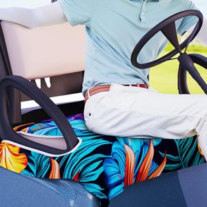 Housses de siège de voiturette de golf personnalisées avec LOGO, couvertures de siège de voiturette de golf, couvertures de golf, serviettes de siège de voiturette de golf, compatibles avec toutes les voiturettes de golf 2 places - Product Image 4