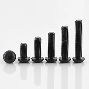 Tùy chỉnh M3 M4 M5 M6 M8 Đen Carbon thép hình lục giác nút hình lục giác ổ cắm/PAN đầu vít Bolt - Product Image 4