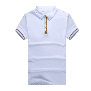 เสื้อกอล์ฟผู้ชายคอปกผ้าเทอร์รี่คอตตอน 100% คุณภาพสูง ออกแบบเองได้ตามสั่ง ขายส่ง พิมพ์ลายสกรีน กระเป๋าเสื้อ  สไตล์ลำลองสำหรับเล่นกีฬา - Product Image 1