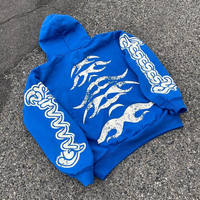 Produsen Pakaian YSJY Menerima Pesanan Khusus Sampel Hoodie Gratis Jumper Hoodie Unisex Berat