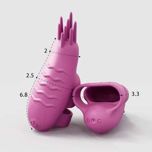 Mainan seks Stimulator puting Perempuan Multi frekuensi untuk wanita Foreplay xx.video.xx <span class=keywords><strong>vibrator</strong></span> jari video penuh untuk wanita % - Product Image 6