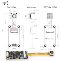 Módulo de Cámara OEM Haozhou HZ-IMX415AF S1.0 4K IMX179 MIPI DVP USB 2.0 de Bajo Precio, 1080P OTG UVC con Autoenfoque de 8MP para Raspberry Pi