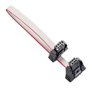 Conector IDC Personalizado de 1.27mm de Paso, 6 Pines, Cable Plano de 100MM - Product Image 1