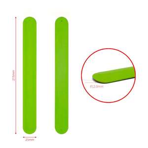 Muestra gratis volumen barato logotipo personalizado impreso regla <span class=keywords><strong>Palma</strong></span> pulsera cloruro de polivinilo sublimado <span class=keywords><strong>Palma</strong></span> pulsera - Product Image 2