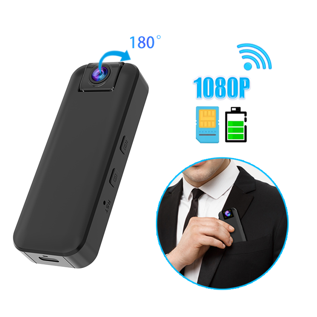 CB77W Vstarcam Wifi Mini Recorder Cameras SD Storage Small Portable Wireless Camera 1500mAh Battery 8h Recording Camera