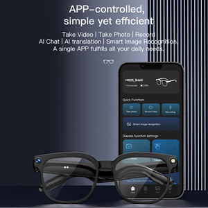 Lunettes intelligentes SENBONO M02S AI 8MP HD avec traduction IA, réduction de bruit ENC, écouteurs intelligents portables pour le sport, pour hommes et femmes - Product Image 6