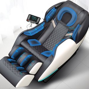 Intelligent Massage Chair Full Body 31-60 Airbags Wireless <b>Remote</b> <b>Control</b> Infrared Therapy Music Function Home Use - Product Image 1