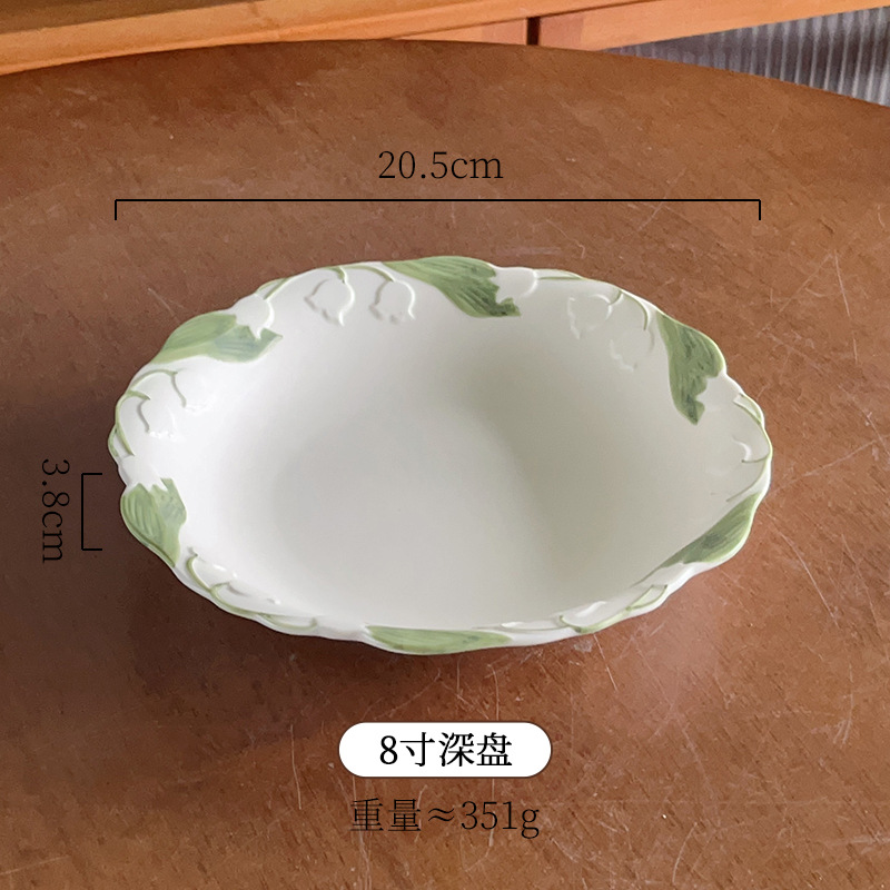 8inch deep plate/capacity 48