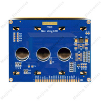 Écran LCD monochrome MAIJING 12864 STN 3,5 pouces, résolution 128x64, luminosité 500 cd/m², montage SMD, circuit intégré de pilote AIP31107