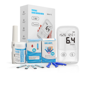 Equipo de Prueba de Glucosa en Sangre a <span class=keywords><strong>Precio</strong></span> de Fábrica, Glucómetro, Monitor de Azúcar en Sangre para Diabéticos, Medidor de Glucosa en Sangre - Product Image 5