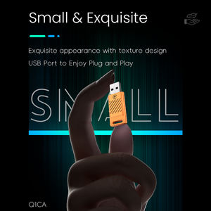 Adaptador Inalámbrico 2 en 1 CarPlay y Android Auto, Mini Portátil Naranja, para Conectividad en el Automóvil - Product Image 3