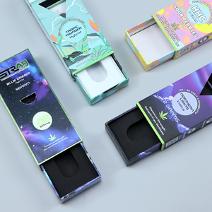 Eco Friendly Package With Logo Empty Gift Box CMP CERTIFIED Cart Oil Cartridgeds Cbd Preroll Packaging Boxes
