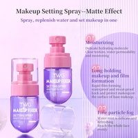 Spray Fixateur de Maquillage TWG OEM en Gros, Cosmétiques Contrôle du Sébum, Longue Tenue, Léger, Hydratant, Fini Mat