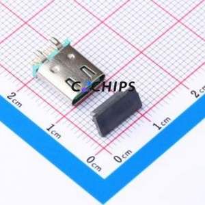 HC-TYPE C-16P-VS10.0-3A-G-02 USB Connector Through hole Component (THT) Connector Type-C USB 3.1 Female Through Hole - Product Image 1