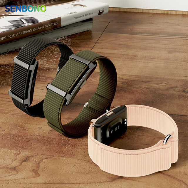 SENBONO Y25 Screenless Wearable Fitness Tracker Healthy Heart Rate SpO2 Sleep Monitor Smart Bracelet for Men Women Android
