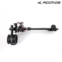 Visée de tir à l'arc pour arc composé à aiguille unique, avec tige en carbone LH/RH, réglable sur 3 axes, à réglage fin précis à 4 voies, modèles AV31/AV41, pour la chasse et le tir