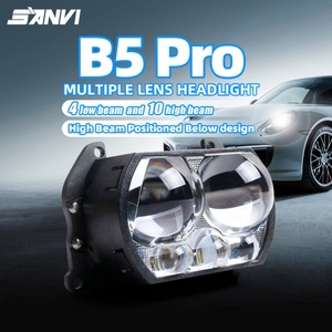 Sanvi B5PRO 3.0 Inch <b>Led</b> Biled <b>Projector</b> Lens Universal Fit <b>LED</b> <b>Projector</b> 12V 78W <b>Led</b> Lens - Product Image 1