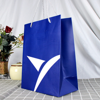 Wanherong Luxury Eco-Friendly Recyclable Craft Paperboard Bag Hand Length Handle Custom Logo Offset Printing Food Packaging