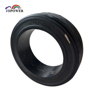 ยางตันแบบกดเข้ารูป Topower ขนาด 16x5x10 1/2 สำหรับรถพ่วงและเครื่องกัด - Product Image 1