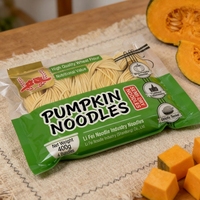 Nouilles de légumes à la citrouille naturelles délicieuses et faciles à préparer, en sachet frais, faibles en gras et en sodium, pour une alimentation saine