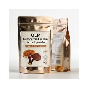 Extracto <span class=keywords><strong>de</strong></span> Hongo Ganoderma en Polvo, Reishi Lingzhi, Extracto <span class=keywords><strong>de</strong></span> Plantas Herbales, Extractos <span class=keywords><strong>de</strong></span> Plantas, Suministro a Granel OEM - Product Image 1