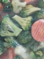 Légumes mélangés surgelés, prêts à consommer, sans lavage (brocoli, haricots verts, chou-fleur, carottes, maïs) 1 kg, emballage en vrac, 18