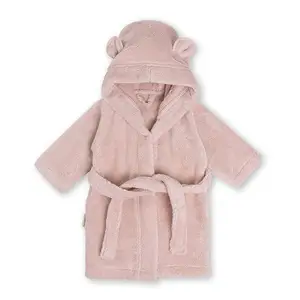 hot sale 100% newborn baby organic cotton towels baby cartoon hooded bathrobe and swaddle set