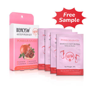Gel de Pédicure Spa en Gelée de Grenade Vegan Bio <span class=keywords><strong>Poudre</strong></span> Citron Lavande Rose Arôme Stock Sec Fournitures Manucure Pédicure - Product Image 2