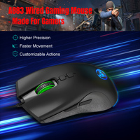 Ensemble clavier et souris à une main, convertisseur de jeu, mini clavier de jeu à une main, filaire USB, 35 touches pour téléphone et ordinateur