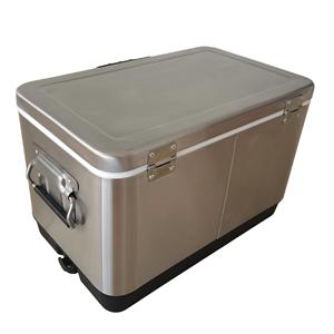 Glacière Corona en acier inoxydable 30L/40L/50L – Seau à glace isotherme pour pique-nique - Product Image 4