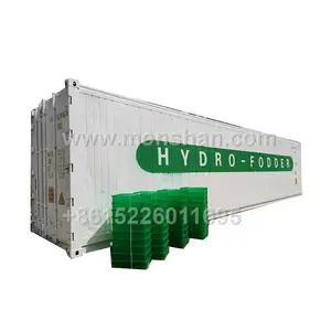 5000kg Automatic Hydroponic Barley Sprouting Container | Grain Fodder Solutions System Price