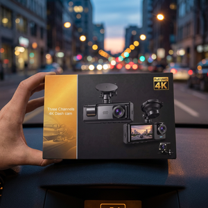กล้องติดรถยนต์ K1 Sport Dash Cam 4K มุมกว้าง 270 องศา พร้อม WiFi และไฟฉาย LED ในตัว - Product Image 3