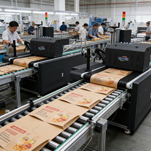 เครื่องพิมพ์ยูวีแบบพกพา รุ่นใหม่ Yotta S300 สำหรับพิมพ์ถุงกระดาษอัตโนมัติ ขนาด 297 มม./580 มม. เครื่องพิมพ์ถุงของขวัญและถุงช้อปปิ้งด้วยระบบยูวี - Product Image 3