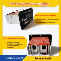 Carte mère amplificateur de subwoofer de voiture 12V haute puissance avec puce, pour haut-parleur, ajustement standard