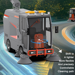 Balayeuse routière électrique Relion Craftsman, nouvelle, de taille moyenne à grande, pour les opérateurs des zones de <span class=keywords><strong>service</strong></span> routière, nettoyage des routes principales - Product Image 1