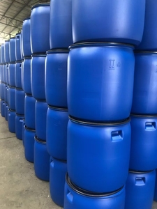Hot Sale Large Opening 20L Blue <strong>Plastic</strong> <strong>Drum</strong> / Open Top <strong>Plastic</strong> Barrel / HDPE Blue 5plastic <strong>Drum</strong> With Iron Hoop - Product Image 6