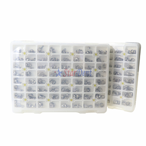 320ชิ้น/เซ็ต80ชุดขนาด29 ~ 41 + สายรัดโมลาร์วัสดุสำหรับจัดฟันพร้อมชุดท่อ - Product Image 4