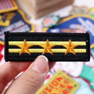 الجملة الحديد على بقع التكبير بالجملة مطرزة مخصصة شارات التصحيح ديي بقع للملابس - Product Image 4