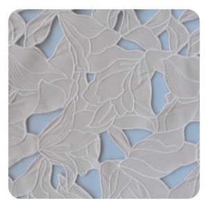 <span class=keywords><strong>Tela</strong></span> de Bordado con Diseño de Narciso Calado, de la <span class=keywords><strong>Mejor</strong></span> Calidad, 100% Poliéster, 190 g/m², Muy Exquisita, <span class=keywords><strong>para</strong></span> Prendas de Mujer y Textiles - Product Image 1