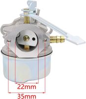 Outils de remplacement de carburateur Tecu Mseh 3HP 2 temps HSK600 HSK635 TH098SA 640086A 640092A 640311 632560A 632641 632552